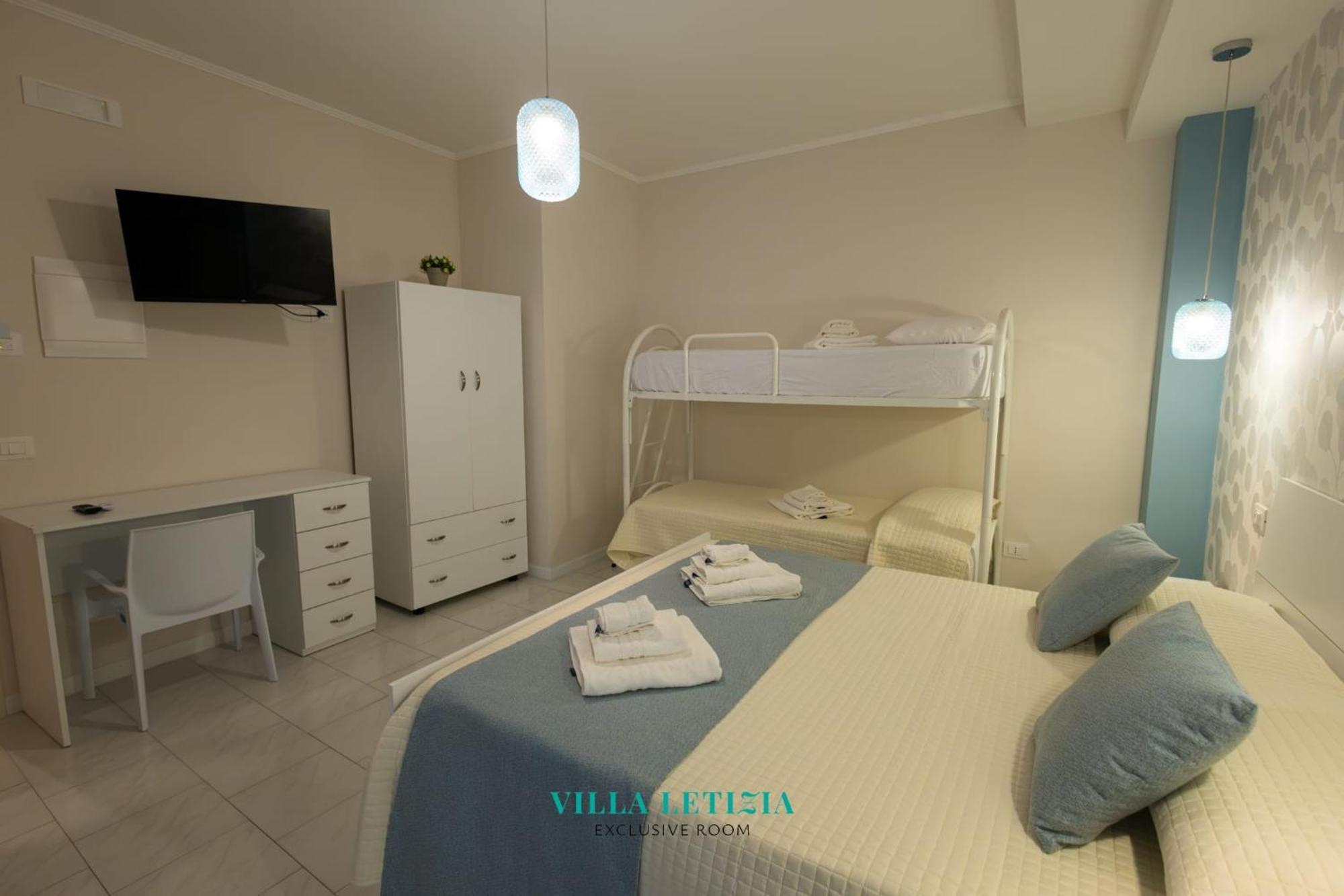 Villa Letizia - Sky Blu Pompei Room 보스코리알레 외부 사진
