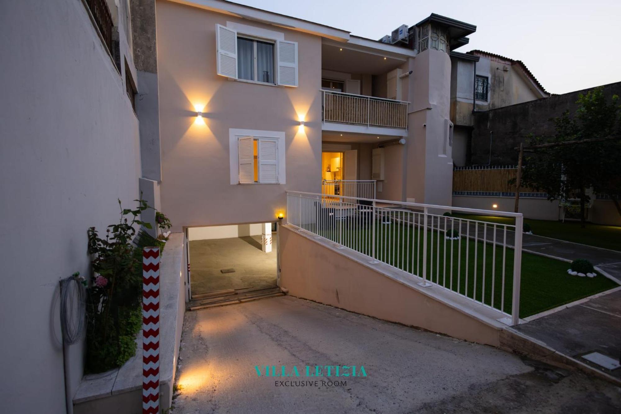 Villa Letizia - Sky Blu Pompei Room 보스코리알레 외부 사진